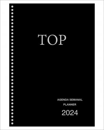 AGENDA 2024 PLANNER SEMANAL TOP 100FLS PRINTCENTER
